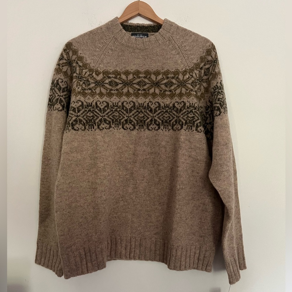 Woolrich Men’s Wool Sweater (never worn and new with tags)